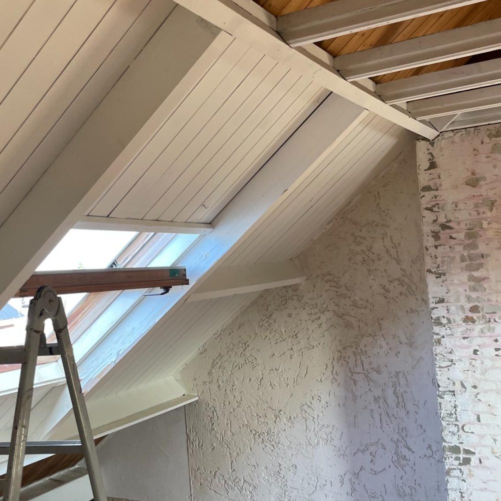 Zolder renovatie in "aanbouw"