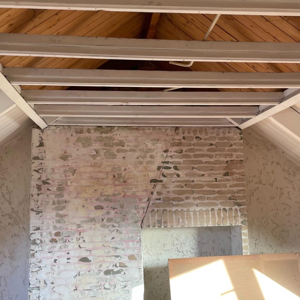 Zolder renovatie in "aanbouw"